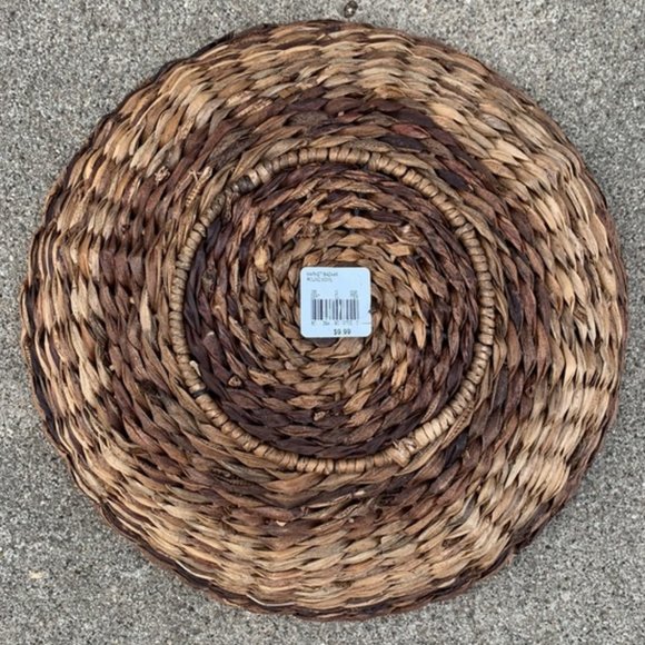 Market Bazaar Round Woven Bowls - Picture 4 of 4